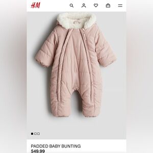 H&M Blush Pink Bunting